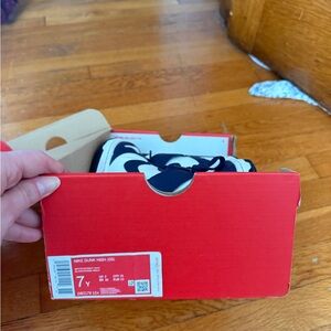 Nike Dunk High Youth Sneakers — White & Navy